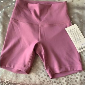 LULULEMON WUNDER TRAIN HR SHORTS 6”